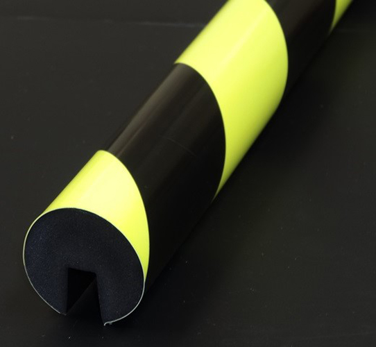 Type B Edge Protection Foam Guard - Black Fluorescent/Photoluminescent