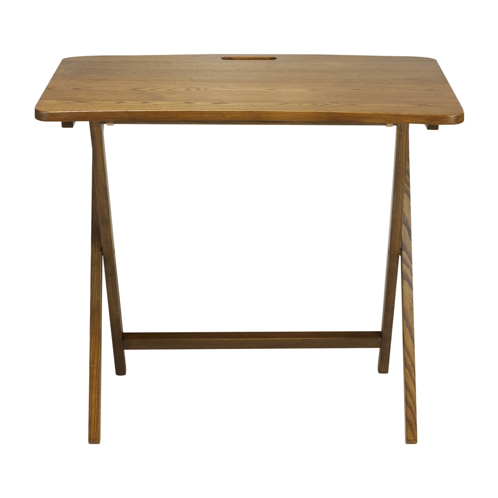 American Trails Arizona Folding Table with Solid American Red Oak