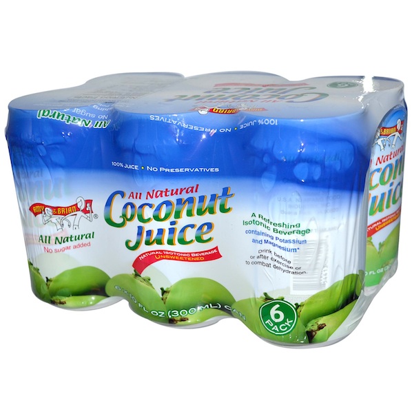 Amy & Brian Coconut Juice (4x6Pack )