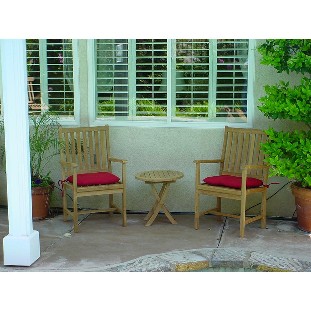 Bahama Chairs and Side Table 3 Piece Set