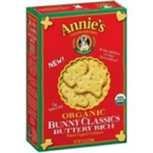 Annies Homegrown Butter Bunny Rice Cracker (12x65 Oz)
