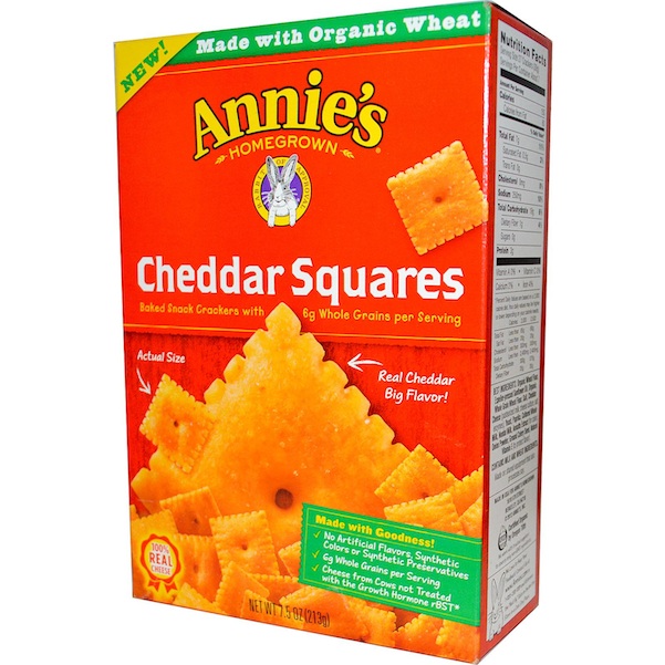 Annie's Homegrown Cheddar Squares (12x75OZ )