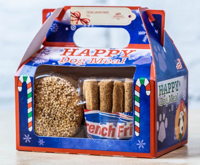 Happy Dog Meal - Regular (3pcs) Blue/Holiday