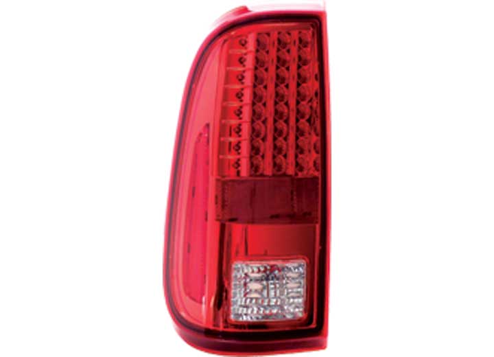 08-15 F250/SD LED TAILLIGHTS RED/CLEAR DRIVER/PASSENGER