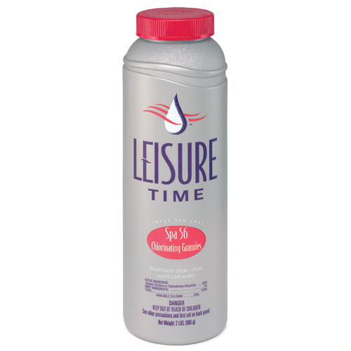Sanitizer, Leisuretime, Spa56, Chlorine Granules, 2lb Container