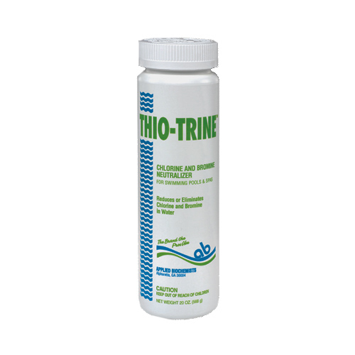Water Care, Leisure Time, Thio Trine, Chlorine/Bromine Neutralizer, 20oz Bottle