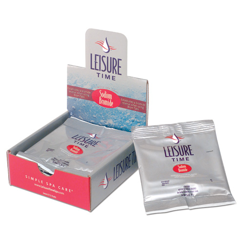 Water Care, Leisure Time, Sodium Bromide, (6) 2oz Packet Display
