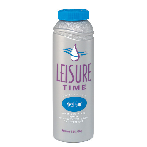 Water Care, Leisure Time, Spa Metal Gone, 1Pt Bottle