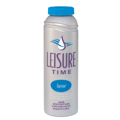 Water Care, Leisure Time, Spa Scum Gone, Enzyme, 1Qt Bottle