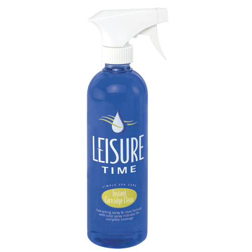 Filter Cleaner, Leisure Time, Instant Cartridge Clean, 16oz Bottle