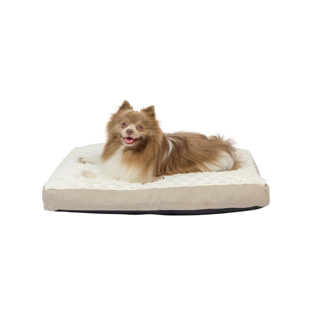 Armarkat Mat Model M12HMB/MB-M Medium With Handle, Dog Crate Mat with Poly Fill Cushion & Removable Cover