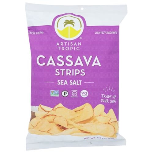 Artisan Tropic Cassava Strips With Sea Salt (12x4.5 OZ)
