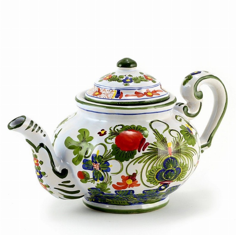 FAENZA-CARNATION: Teapot