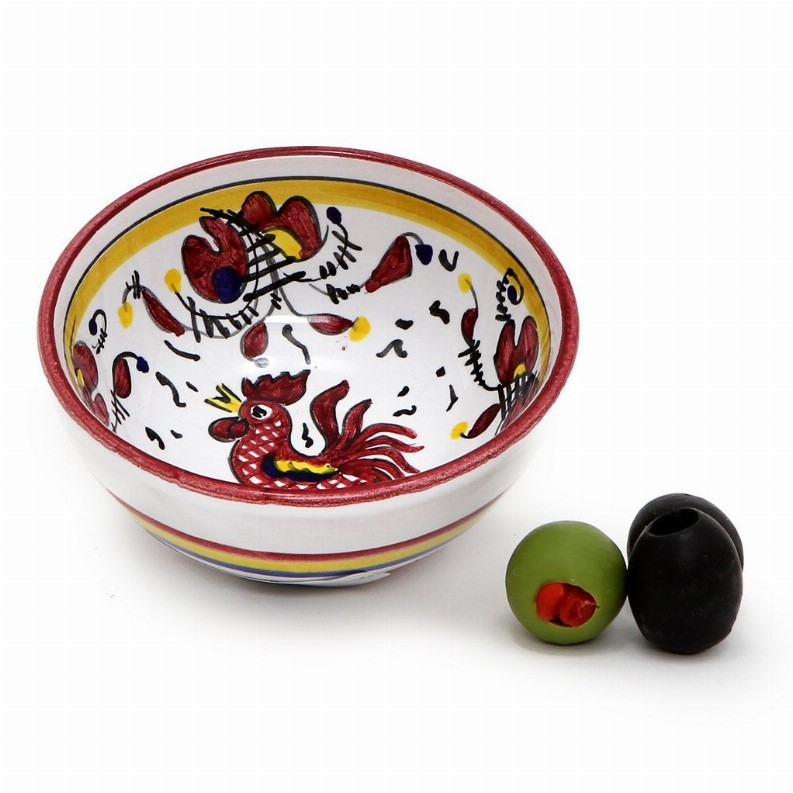 Orvieto Rooster Condiment & Dipping Bowls