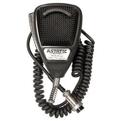 Noise-Cancelling 4-Pin Cb Microphone, Black