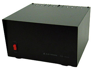 ASTRON - 20 AMP REGULATED POWER SUPPLY WITH ICS BATTERY BACKUP