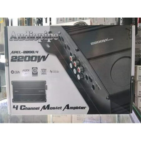 Audiopipe AMP  4 Chan 2200W