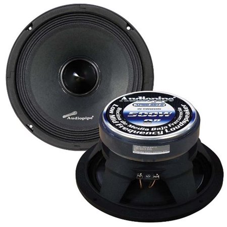 Audiopipe 8" Low Mid Frequency "Bullet" Speaker 250W RMS/500W Max 8 Ohm