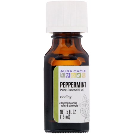 Aura Cacia Peppermint Essential Oil (1x0.5Oz)