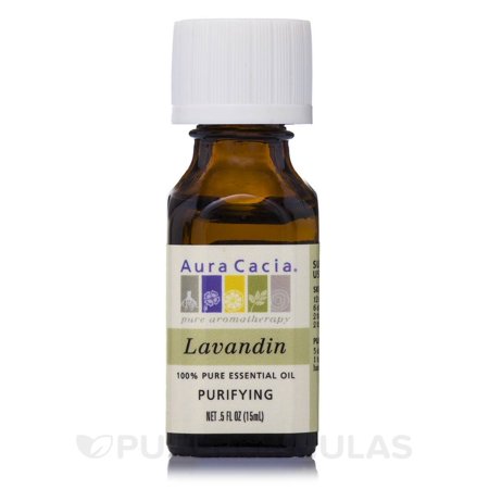 Aura Cacia - Pure Essential Oil Lavandin - 0.5 fl oz (1x.5 FZ)
