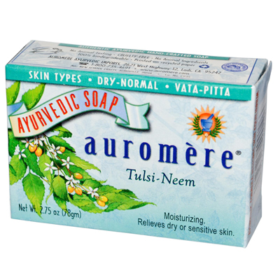 Auromere Tulsi Neem Bar Soap (1x2.75 Oz)