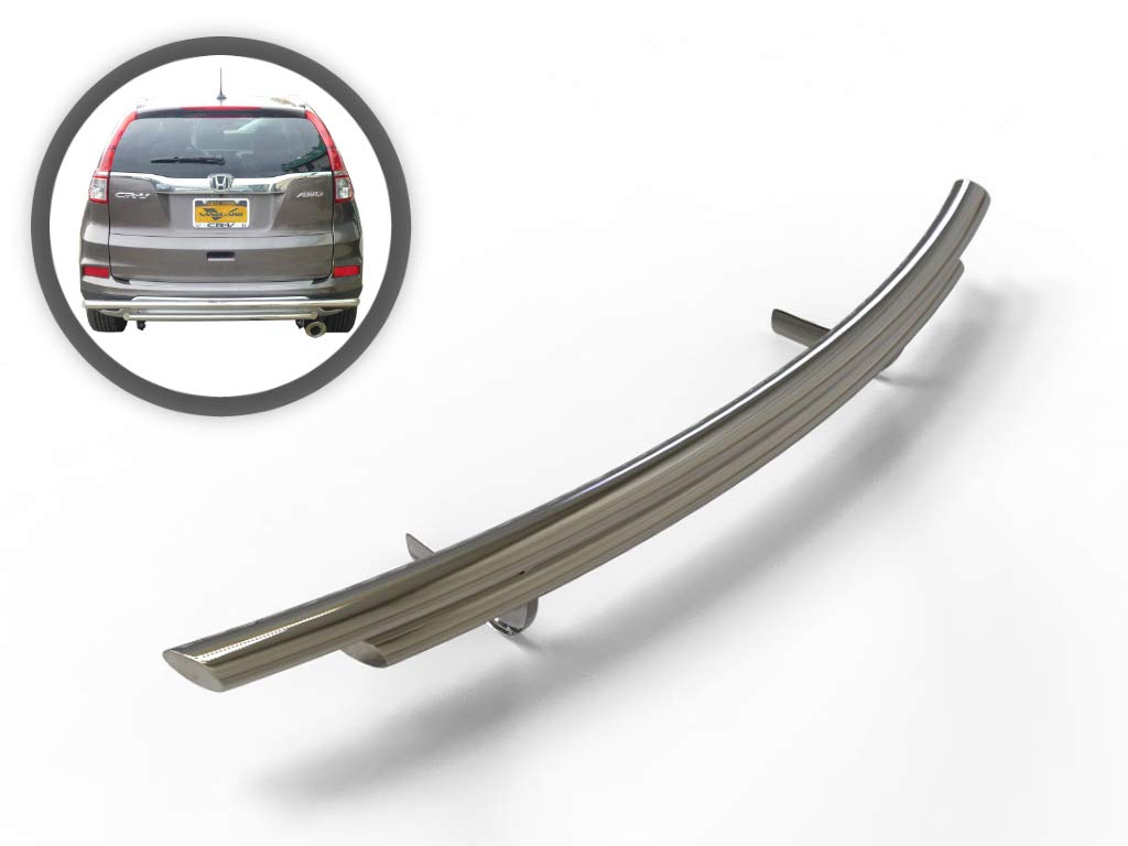VGRBG-0752-0725SS Stainless Steel Double Layer Style Rear Bumper Guard