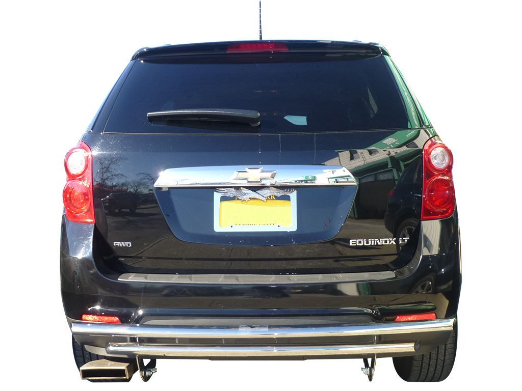 VGRBG-0779SS Stainless Steel Double Layer Style Rear Bumper Guard