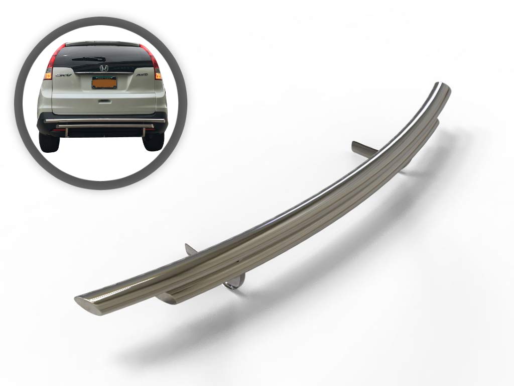 VGRBG-0899-0725SS Stainless Steel Double Layer Style Rear Bumper Guard