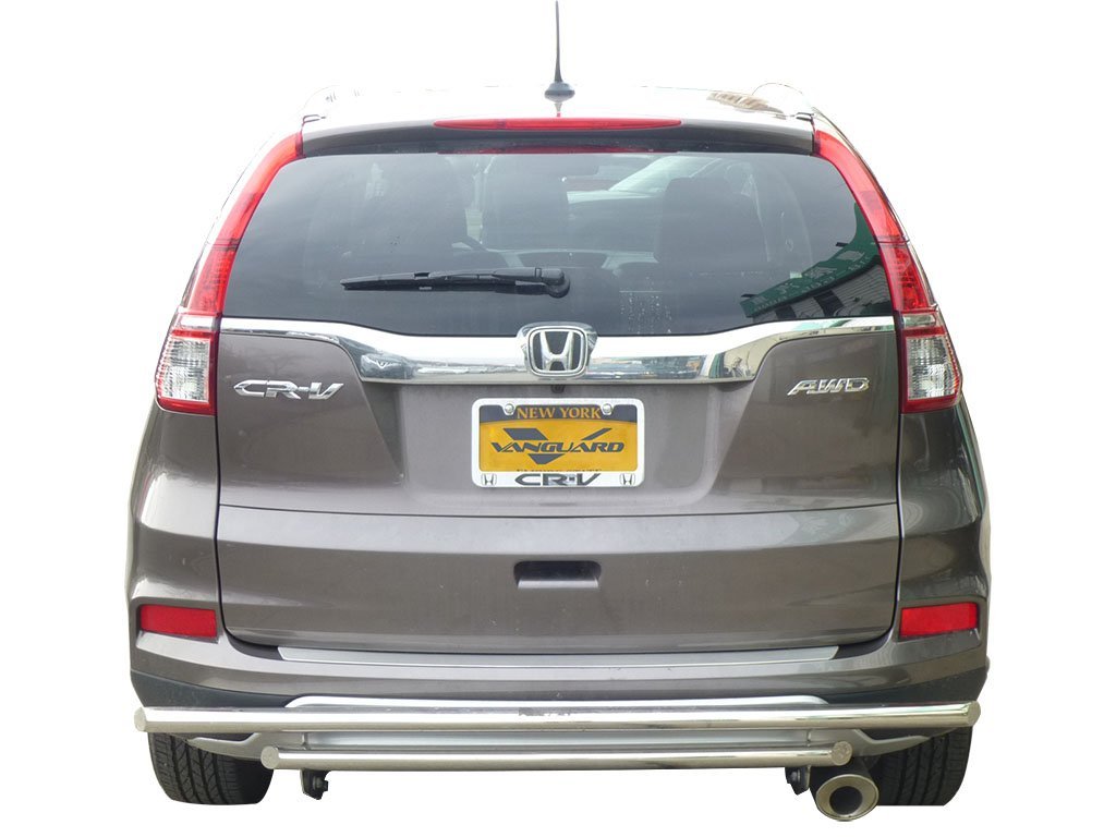 VGRBG-0923-1191SS Stainless Steel Double Layer Style Rear Bumper Guard