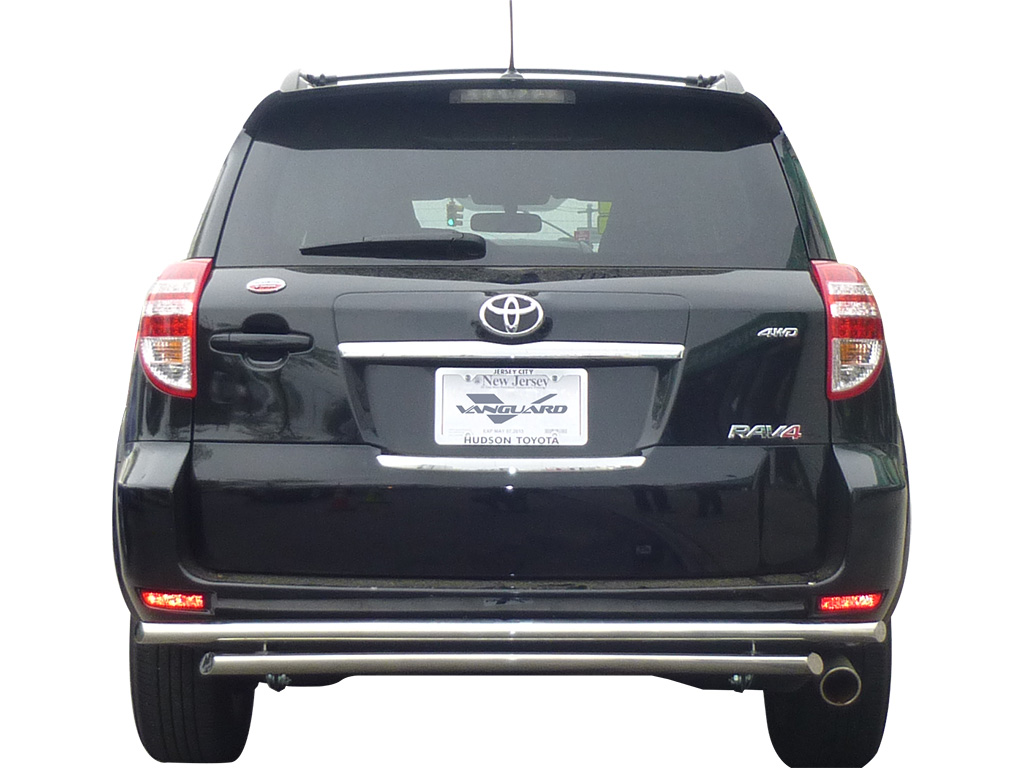 VGRBG-1018-0837SS Stainless Steel Double Layer Style Rear Bumper Guard