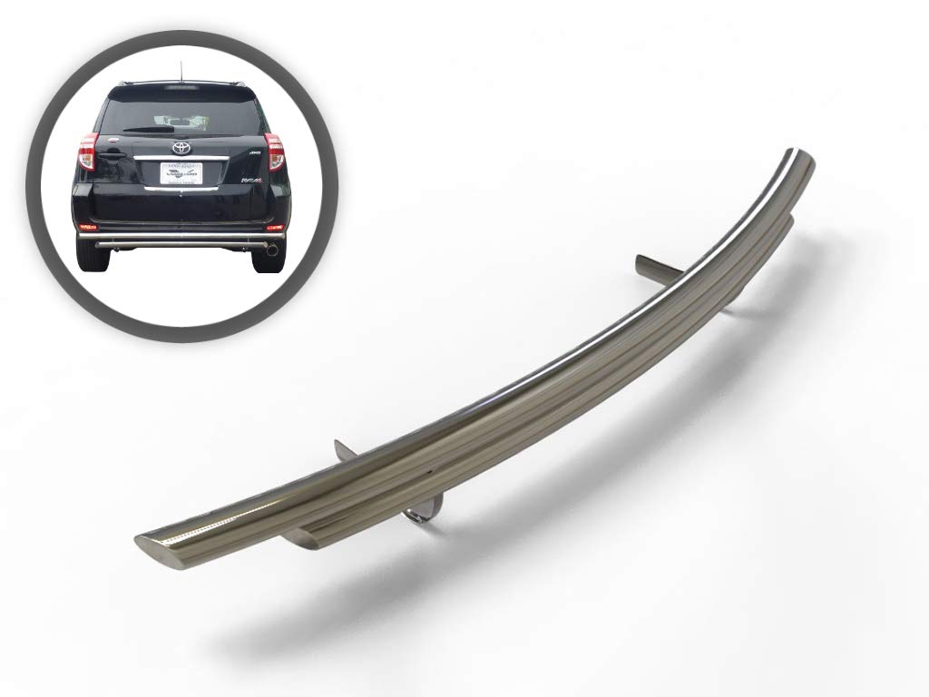 VGRBG-1037-1115SS Stainless Steel Double Layer Style Rear Bumper Guard