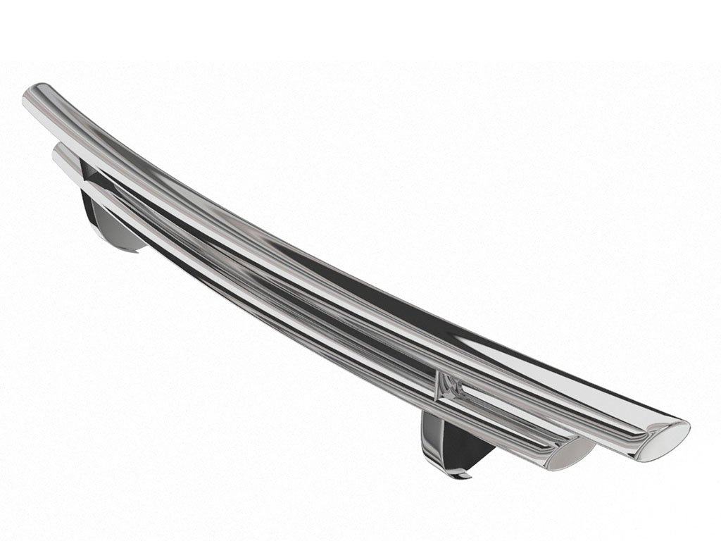 VGRBG-1233-1235SS Stainless Steel Double Layer Style Rear Bumper Guard