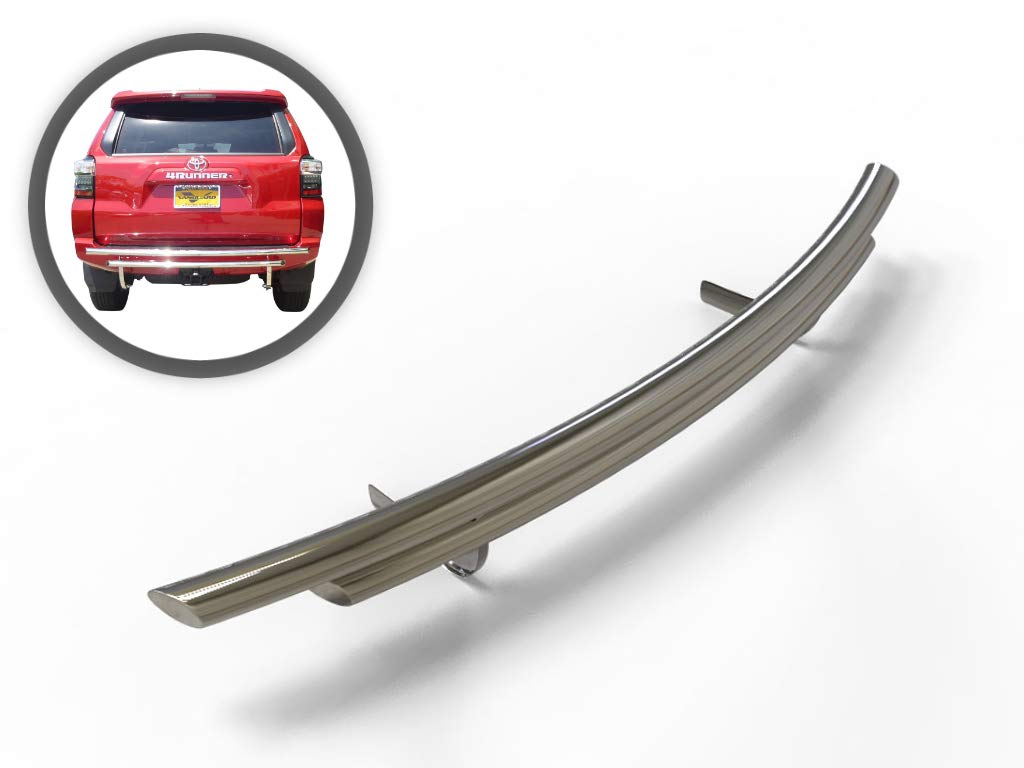 VGRBG-1278-0754SS Stainless Steel Double Layer Style Rear Bumper Guard