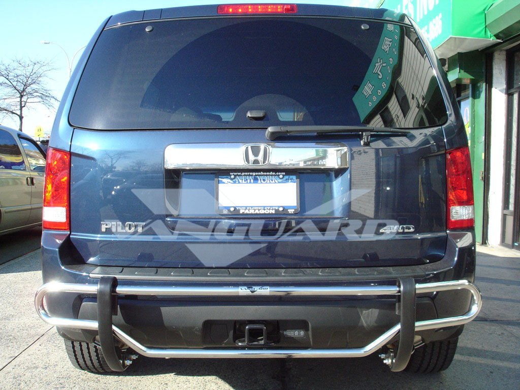 VGRBG-0351SS Stainless Steel Double Tube Style Rear Bumper Guard