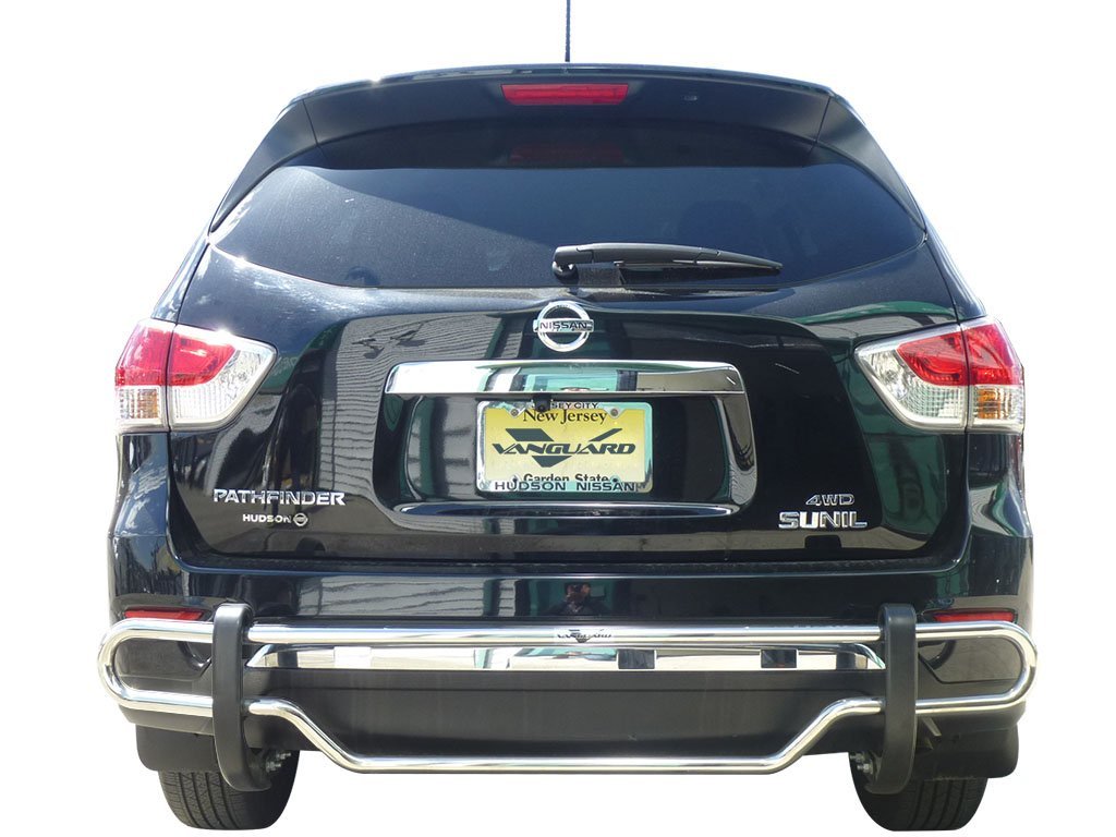 VGRBG-0798SS Stainless Steel Double Tube Style Rear Bumper Guard
