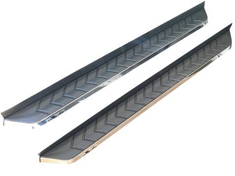VGSSB-1167-1215AL Black 5 inch Aluminum Step Boards