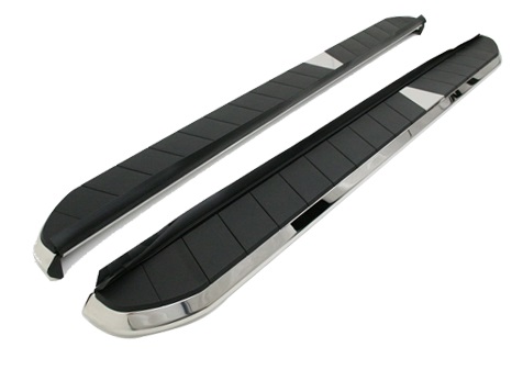 VGSSB-1093-1281AL Black 5 inch Aluminum Step Boards