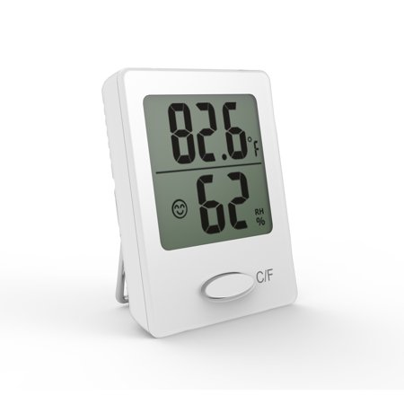 Baldr TH0119WH1 White Mini Thermo Hygrometer Temperature