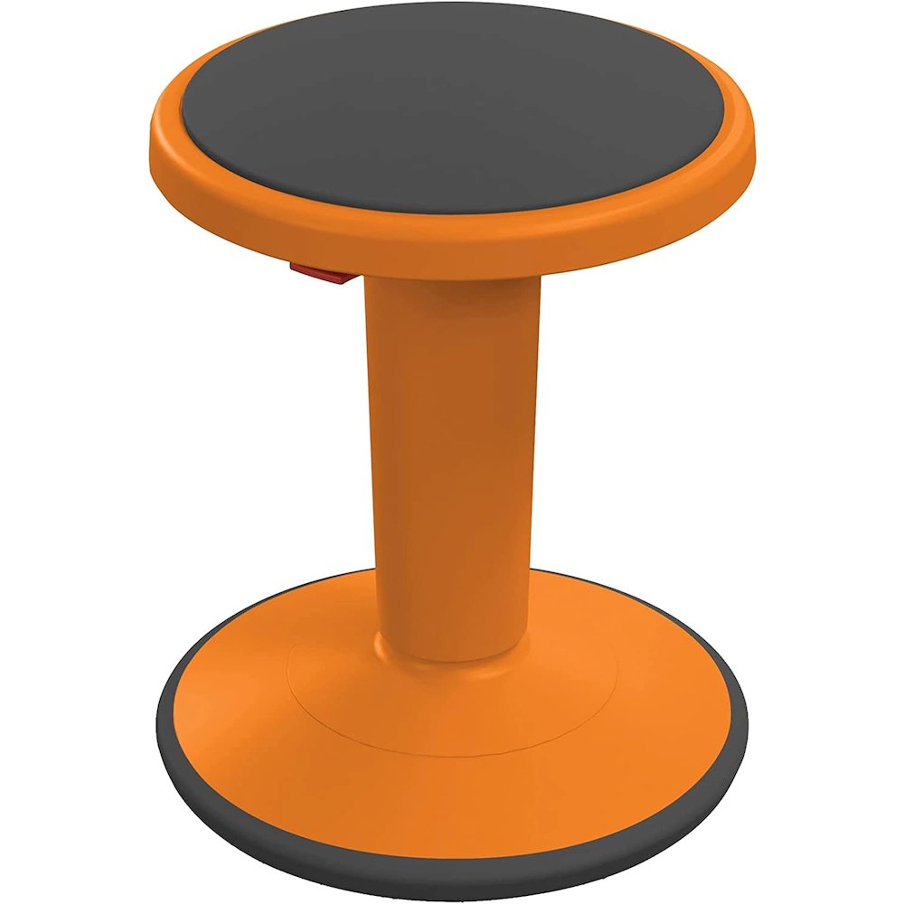 Hierarchy Height Adjustable Grow Stool- Short Stool (Orange)