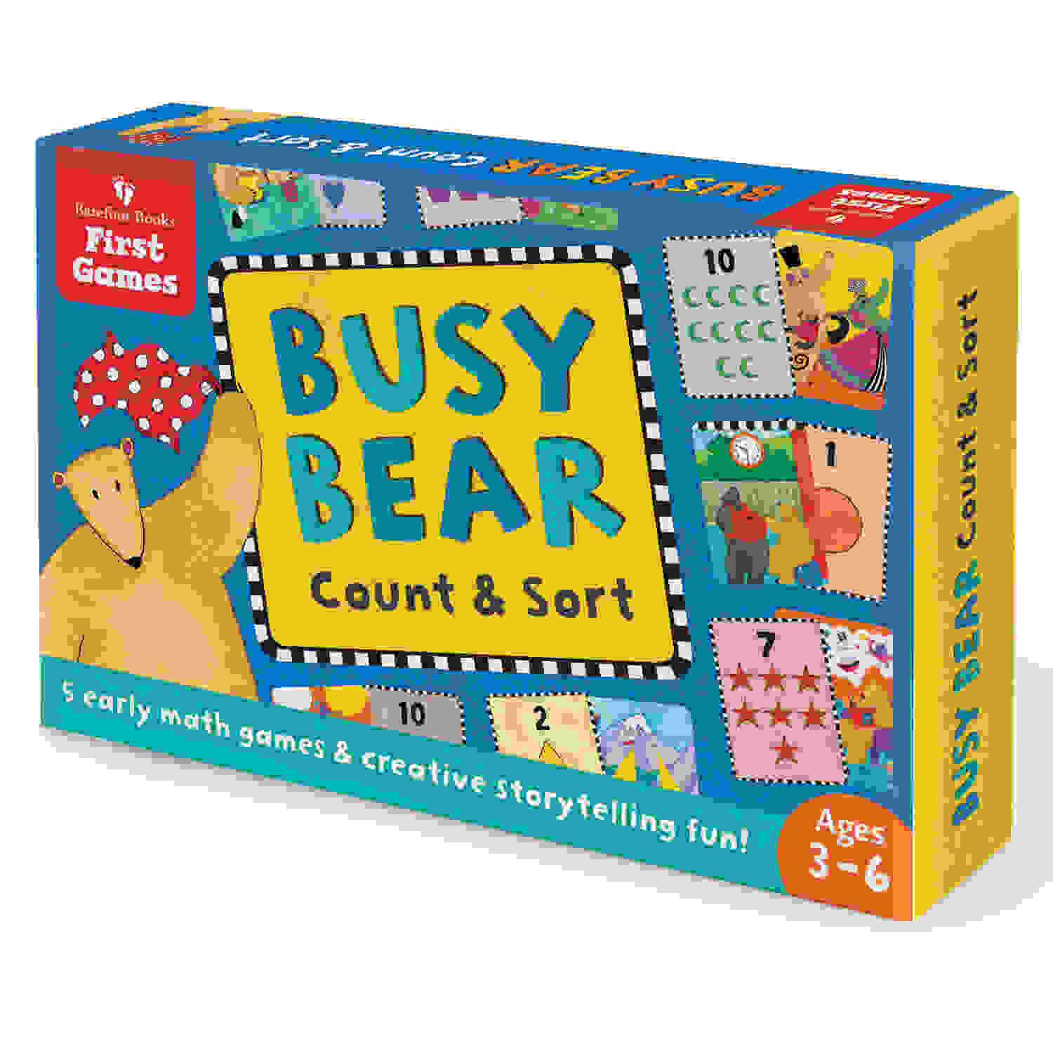 Busy Bear Count & Sort Game