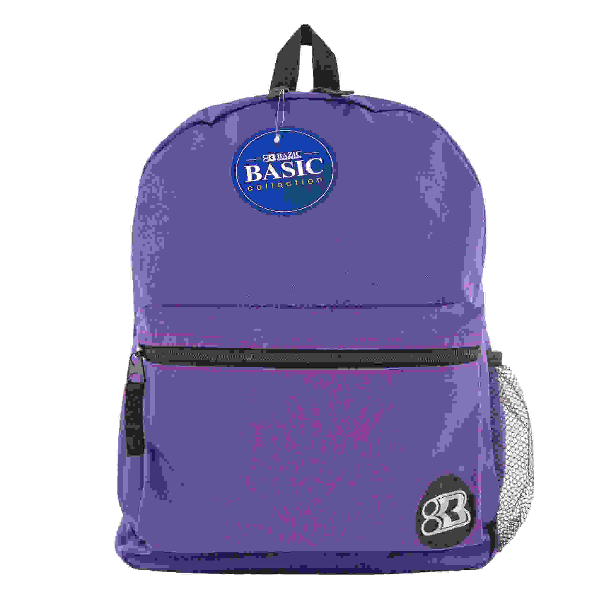 Basic Backpack 16" Purple