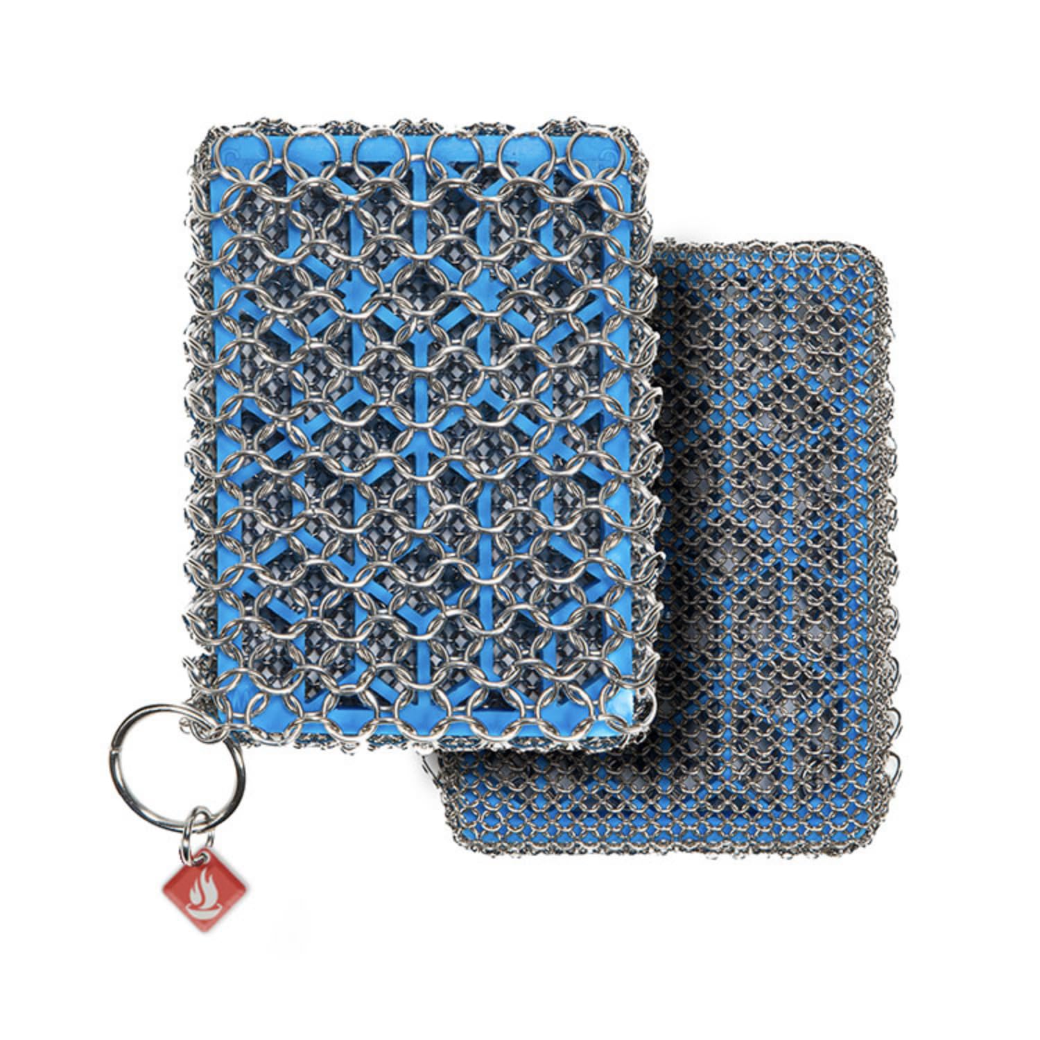 CHAINMAIL COMBO SCRUBBER WITH SILICONE CORE