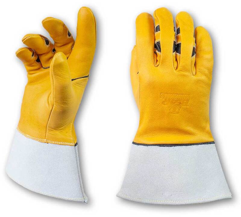 T355-M Yellow Tig Welding Gloves