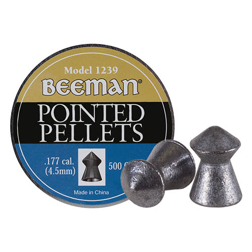Beeman .177cal Pointed Pellets - 8.53 Grain (500 Count)