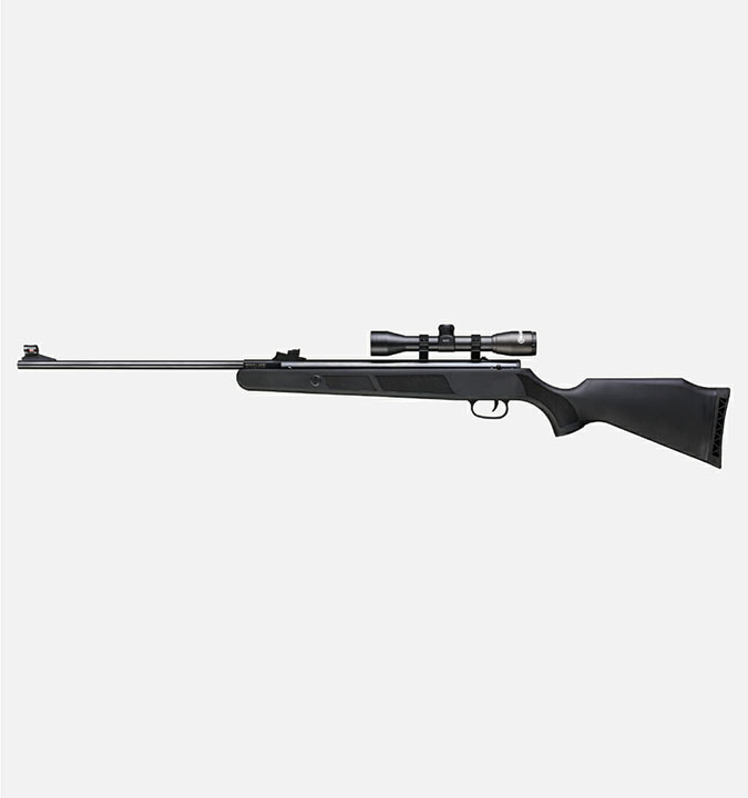 Beeman Black Bear .22cal Air Rifle Combo Synthetic Stock w/ 4 x 32 scope & mounts