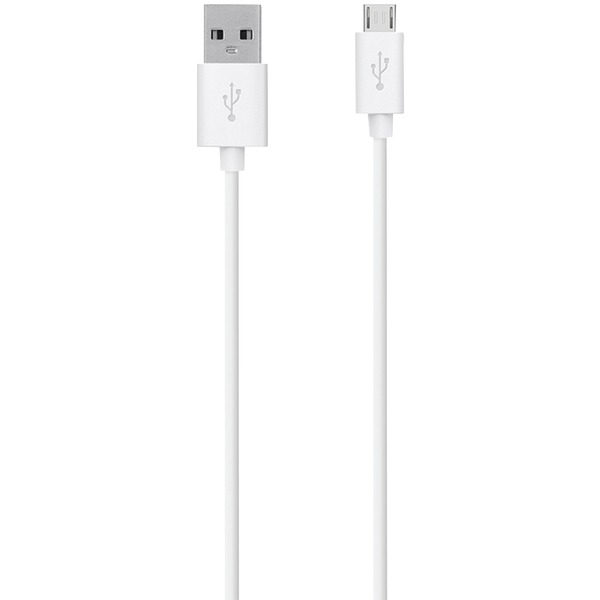 Belkin F2CU012BT04-WHT MIXIT? Tangle-Free Micro USB Charge & Sync Cable, 4ft (White)
