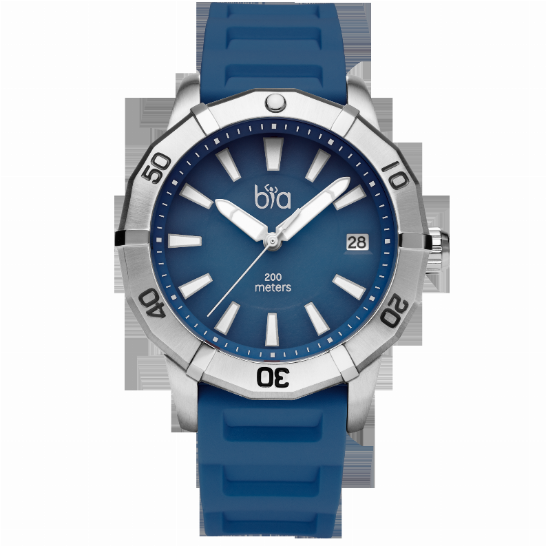 Bia Rosie Dive - one size - 38MMSS CASE/BLUE DIAL/BLUE STRAPB2004
