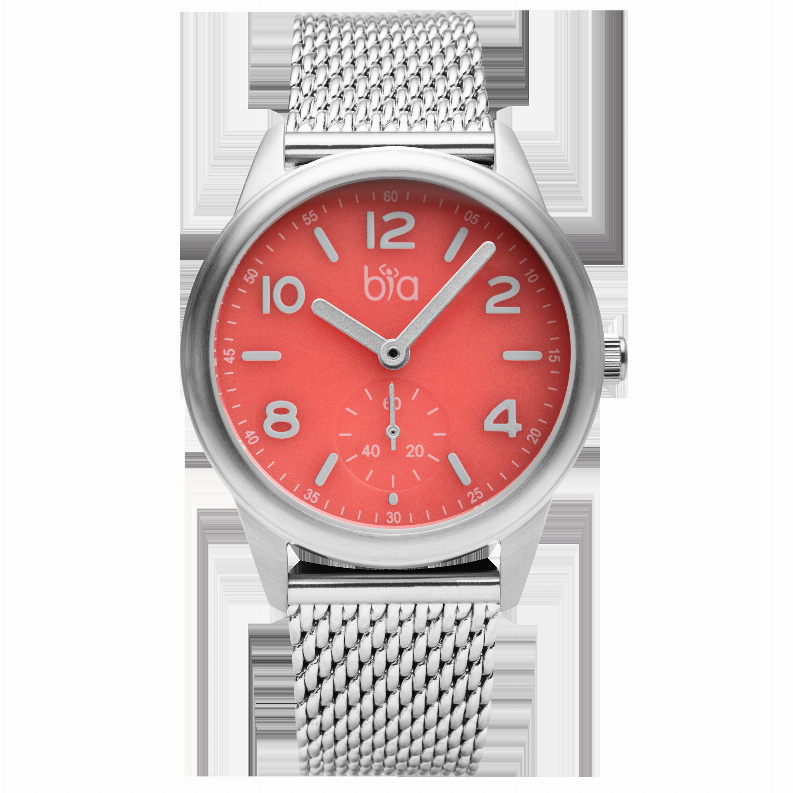 Bia Suffragette - one size - 36MMSS CASE/PINK DIAL/SS MESH BRACELETB1015