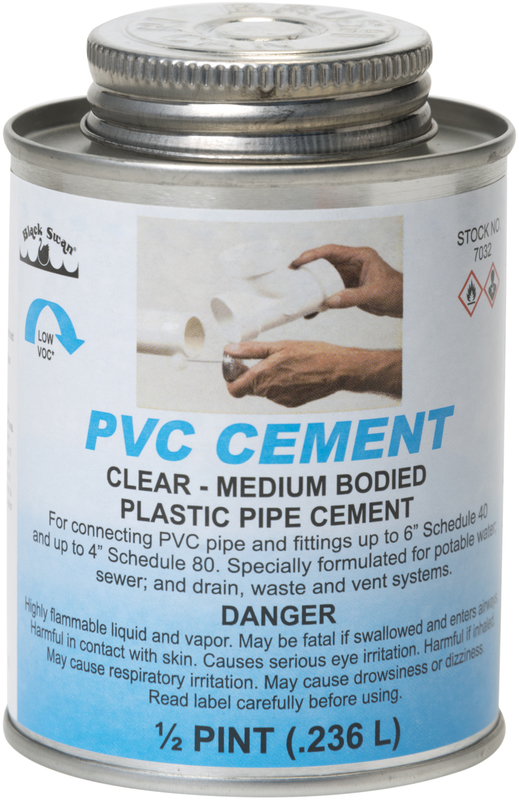 07032 8 Oz PVC Medium Cement