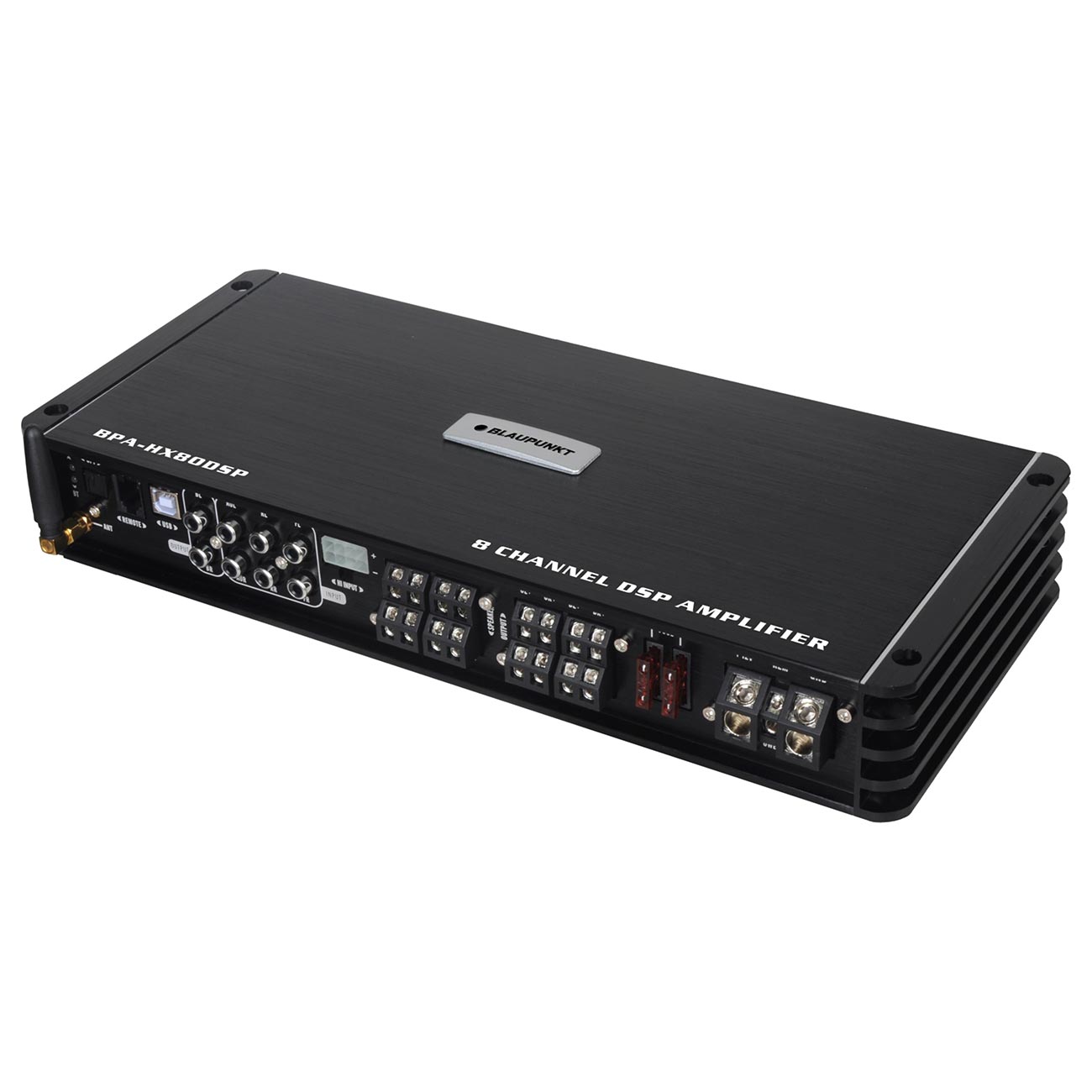 Blaupunkt HX-Series 8 Channel D-Class Smart Power Amplifier & DSP 780 Watts RMS